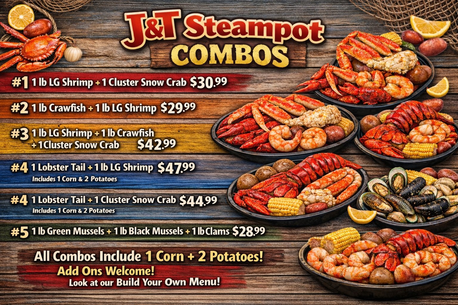 Steampot Combos
